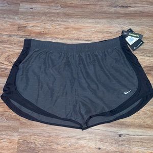 NWT NIKE Grey & Black Running Shorts